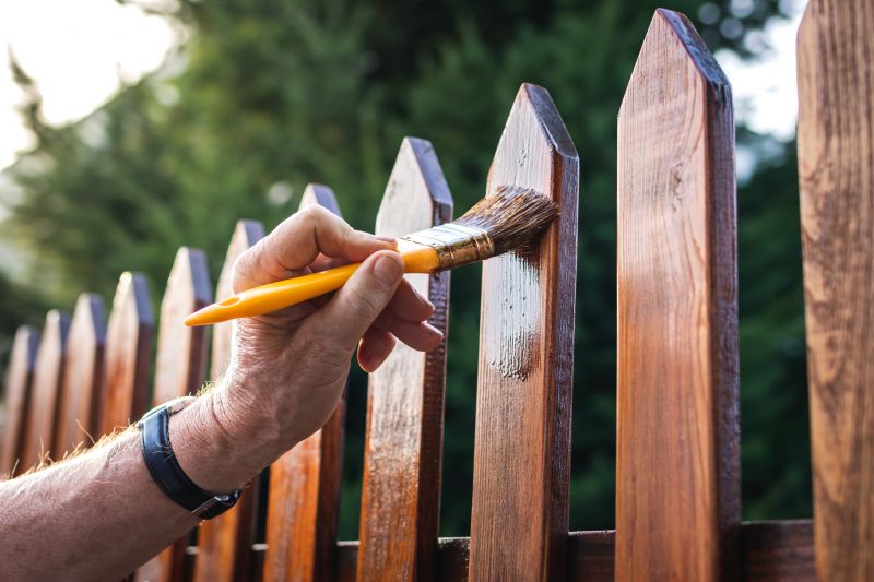 Fence Staining Products and Options