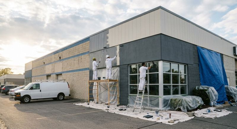 Commercial Concrete Painting in Loveland, CO