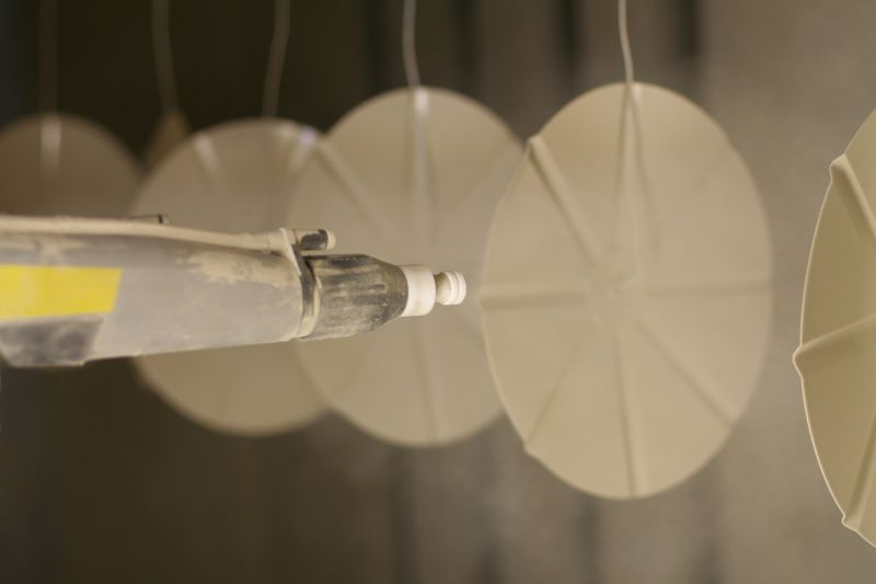 Electrostatic Metal Painting