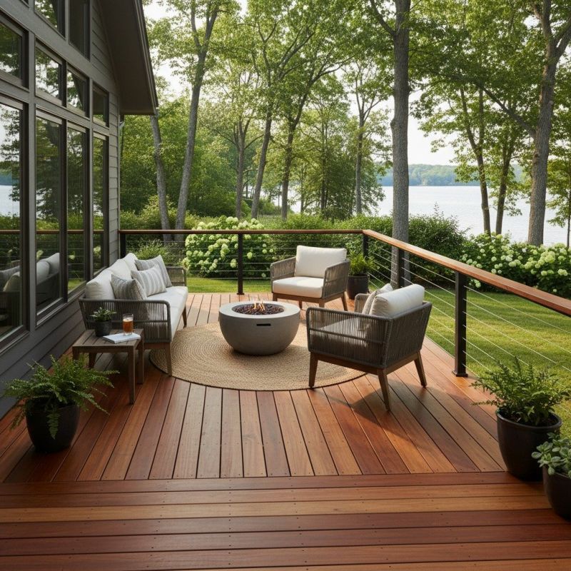 Wood Deck Staining Service